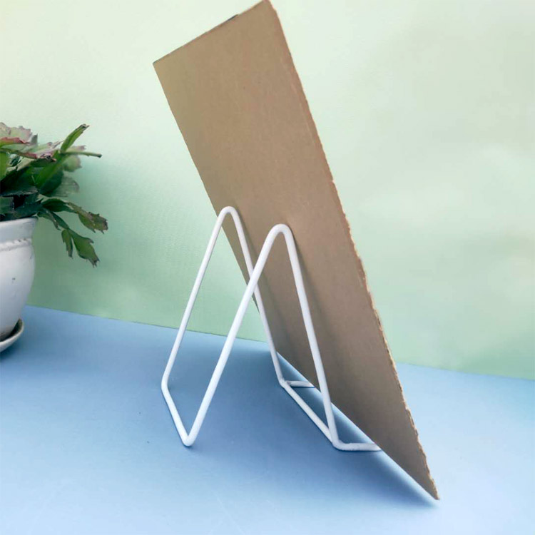 铁艺相框画框支架奖牌证书展示托架影楼相册照片托架杂志报刊桌面摆台