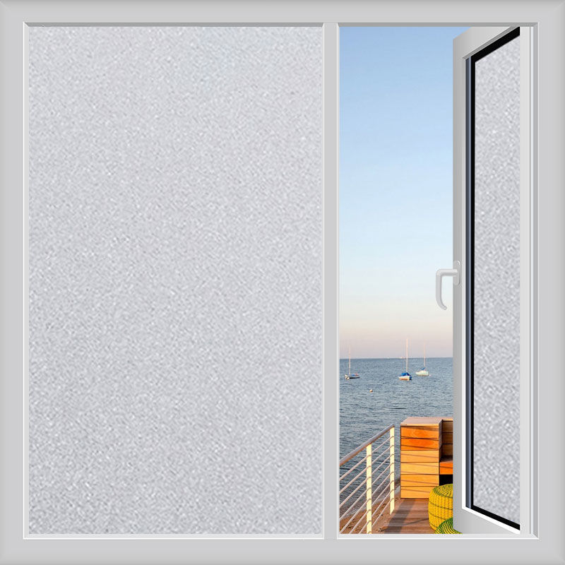 自粘磨砂窗户玻璃贴纸浴室卫生间透光不透明窗贴门装饰贴膜窗花纸纯