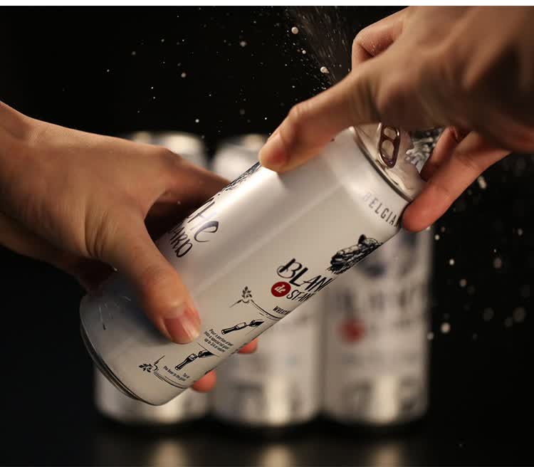 小绵羊啤酒500ml整箱布兰奇乌克兰进口精酿啤酒比利时风味布朗克