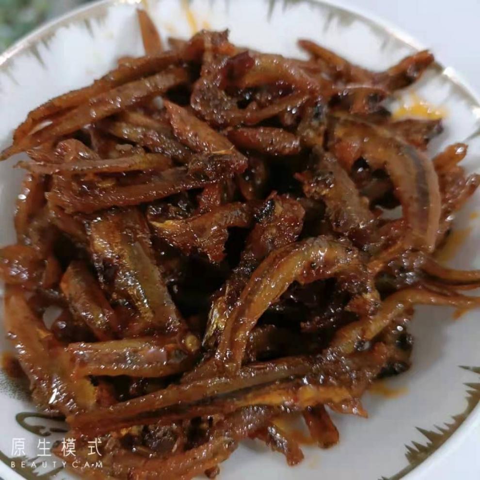 香辣毛毛鱼 50g 湖南特产岳阳平江美食李辉香辣毛毛鱼小鱼仔小吃零食