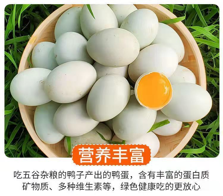 国产特大散养生鸭蛋土鸭蛋贾鲁河畔现捡新鲜笨鸭蛋草鸭蛋整箱 红心鲜
