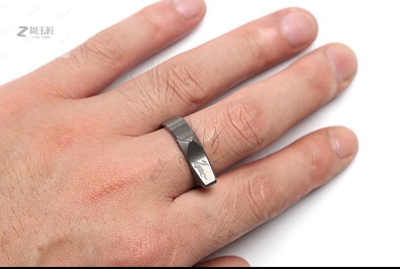防身戒指zyac刀m390多功能钛合金小刀饰品工具edc指环刀具周玉匠 9号