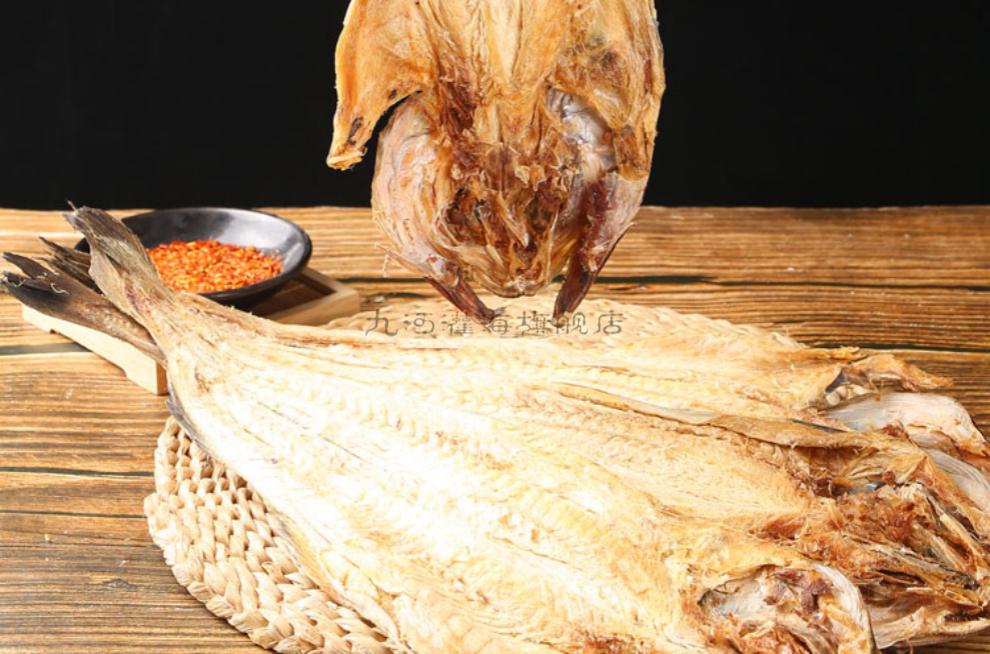 九河灌海旗舰店明太鱼干东北延边特产即食手撕野生干棒鱼真味宣板鱼