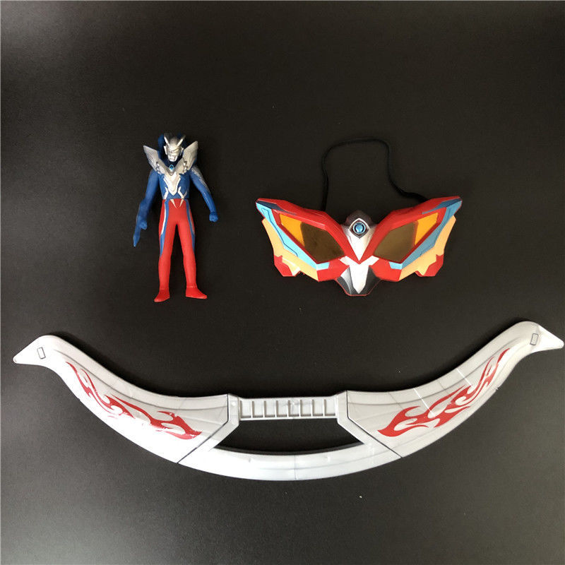 猛仕将赛罗头镖变身器塞罗奥特曼头标大号无限飞镖儿童玩具男孩投标