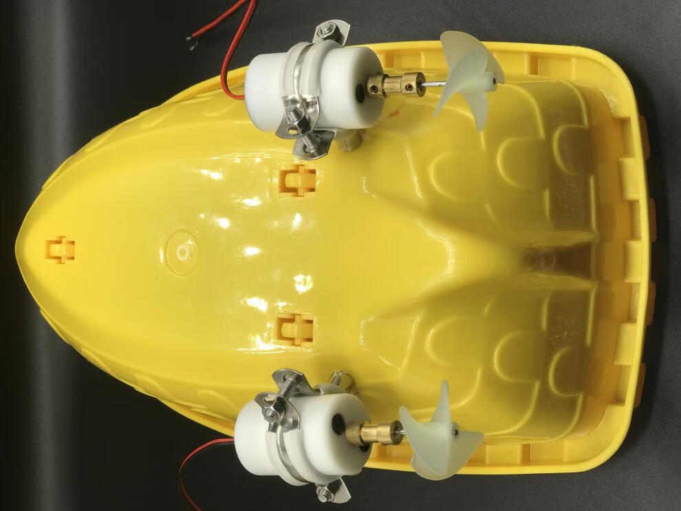 水下推进器遥控船拉网鸭船rov有刷防水马达电机diy比赛无人船配件 正