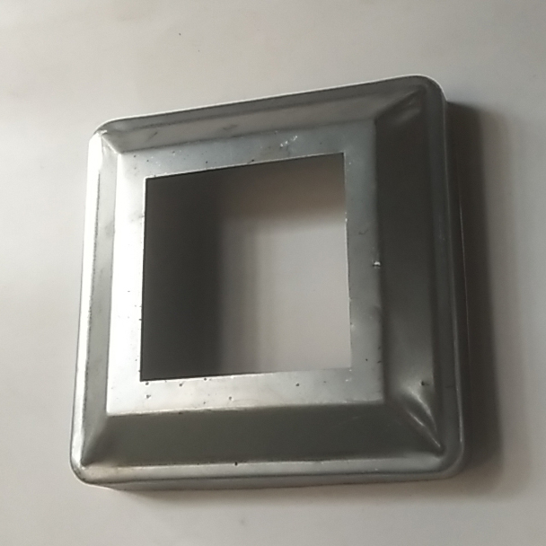 铁艺配件大全锌钢护栏装饰盖方管盖阳台楼梯扶手遮丑盖安装围栏kess