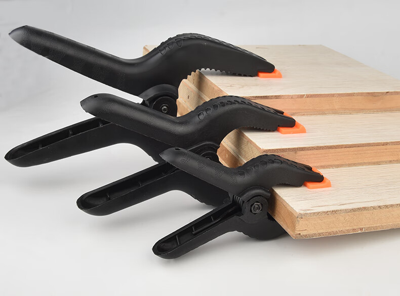 木工快速夹具a字夹子大理石石材固定夹加厚弹簧夹子工具4寸6寸9寸速淘