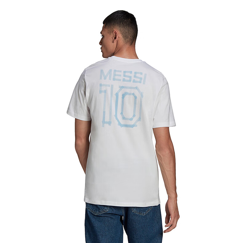 yysports adidas阿迪达斯短袖男2022夏新款足球梅西运动训练半袖t恤