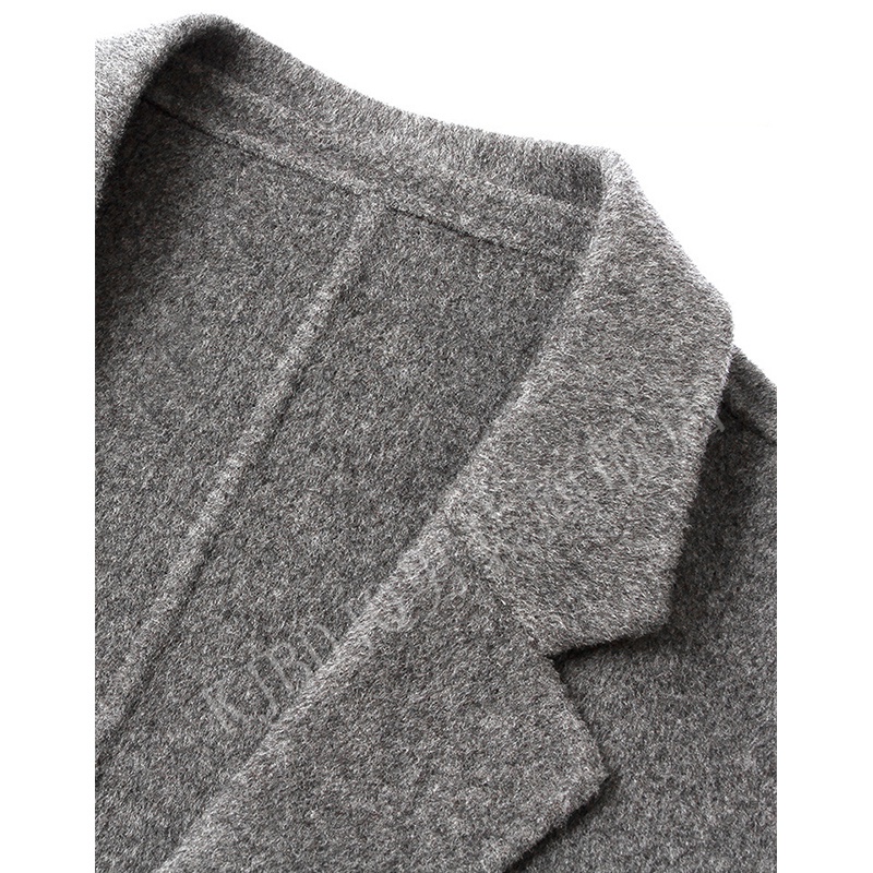 kjbdjq2022新款瑞派服饰ruipe男款双面呢冬季毛中长款绒风衣毛呢外套