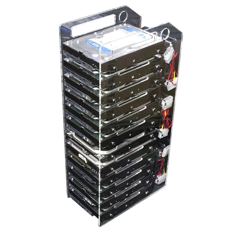 硬盘架拓展外置支架机械硬盘盒多盘位移动硬盘笼电脑3.