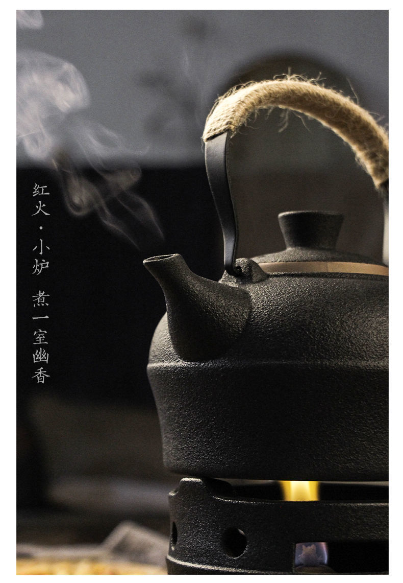 黄酒煮酒器煮酒锅煮酒壶烫酒壶酒精灯加热烧水煮酒器黄酒温酒白酒杯