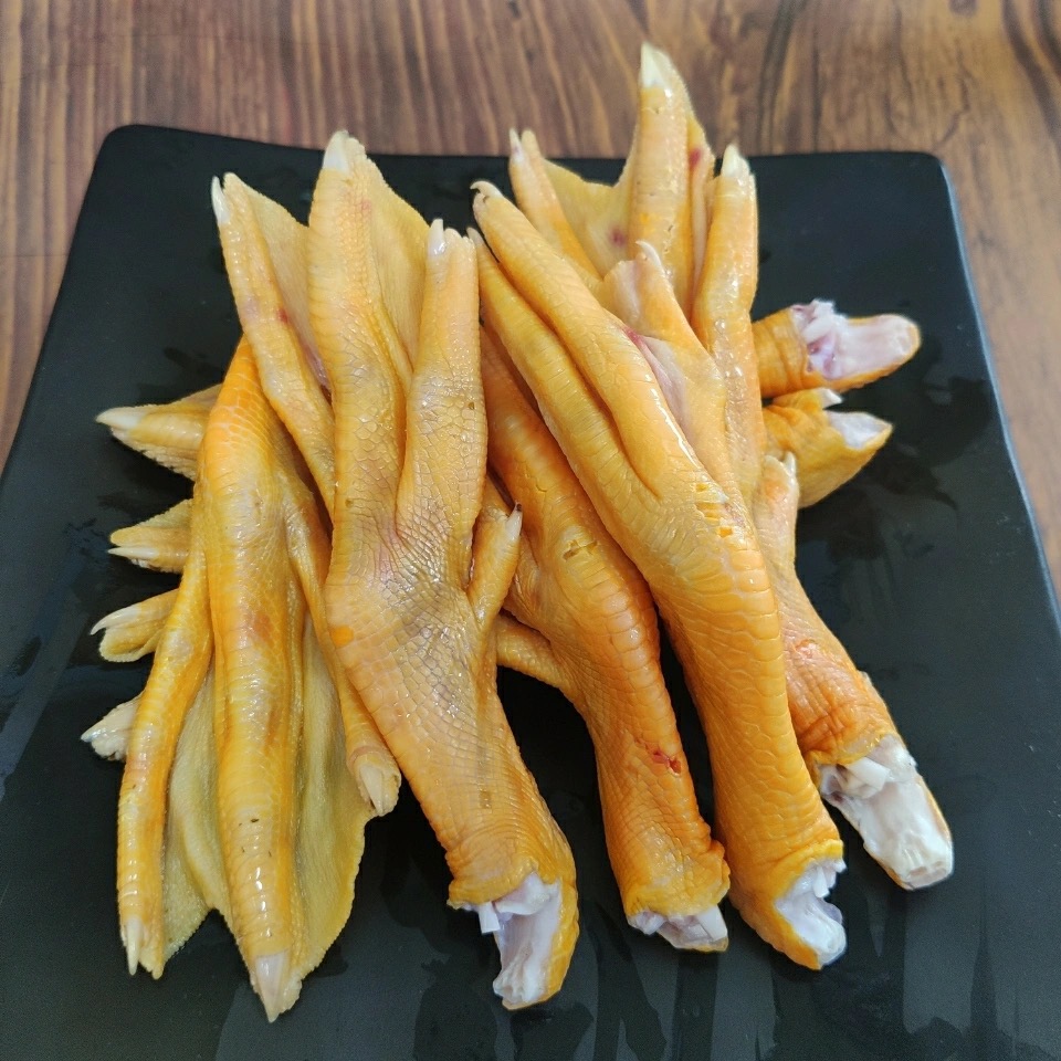 新鲜黄皮鸭掌20斤装广西特产螺蛳粉油炸椒盐鸭爪带皮鸭掌鸭脚黄皮鸭掌