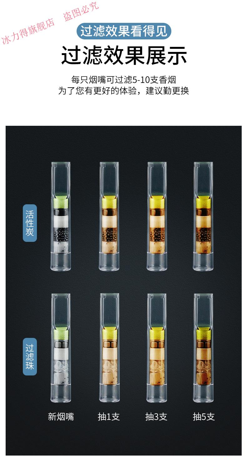 2022新款 烟嘴过滤器一次性八重过滤粗细烟男女士吸烟过滤嘴 八重过滤