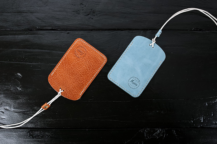 手工真皮公交卡保护套复古牛皮学生饭卡皮套个性创意门禁卡套 原色