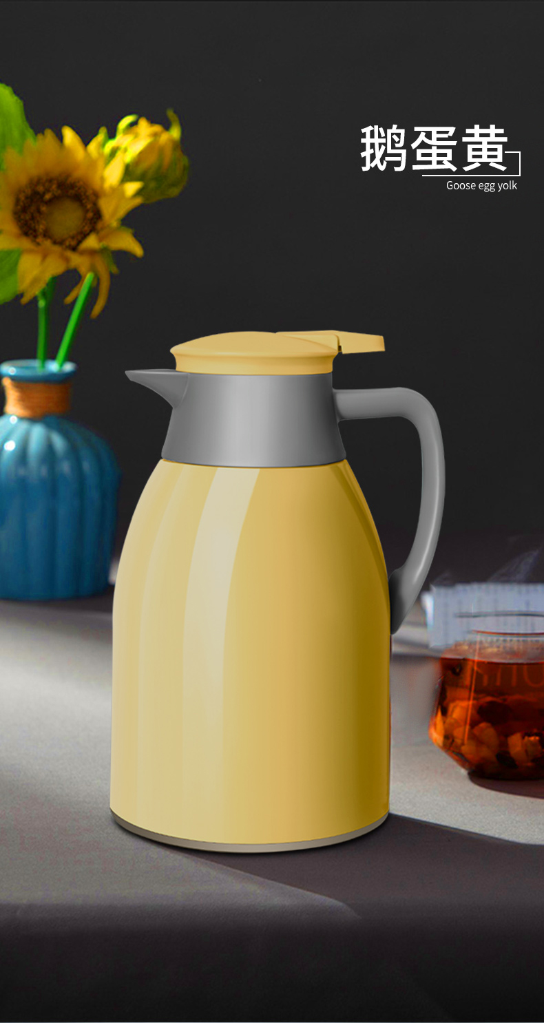 保温水壶小暖瓶热水瓶茶壶保温瓶家用开水瓶保温壶大容量暖水瓶 雅致