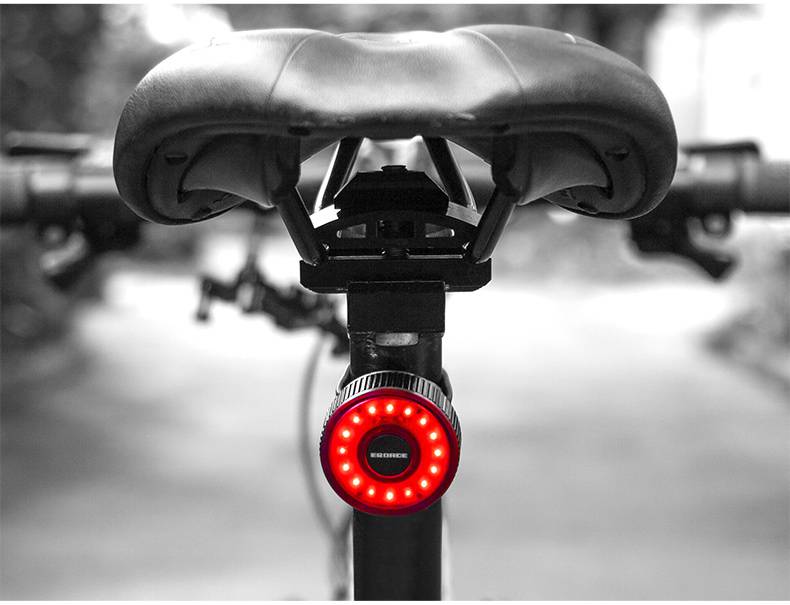 夜行灯德国eroade自行车尾灯夜骑灯山地车公路车骑行灯单车夜行充电