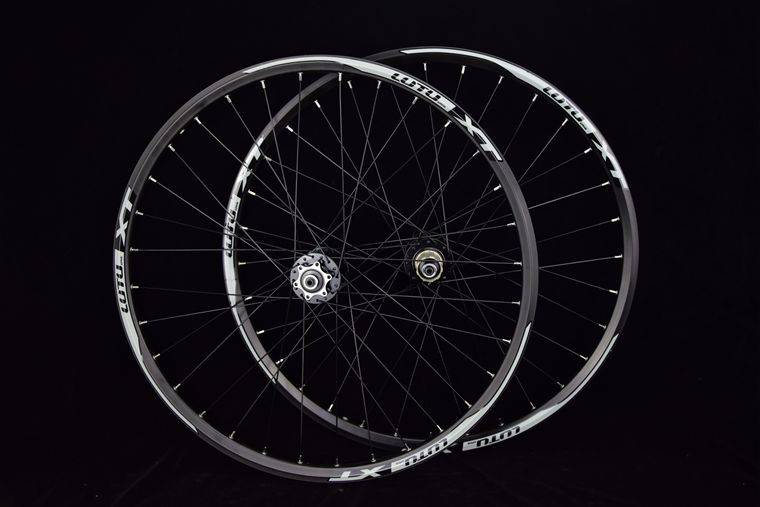 山地车轮组四培林轮组24山地车轮组26寸自行车轮组275寸碟刹后轮29寸