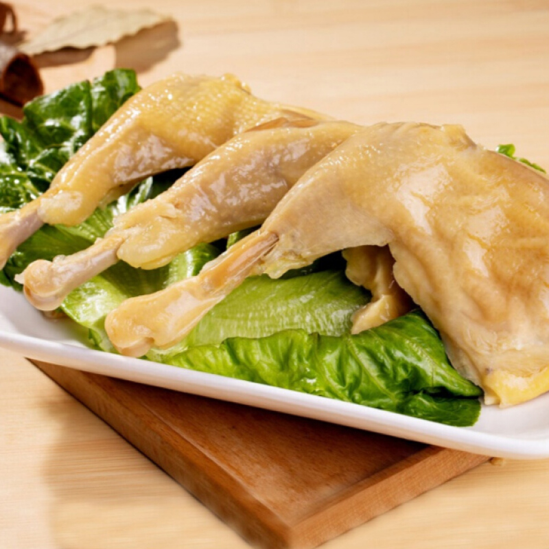 9折温州特产厨兴盐水鸡腿100g卤味休闲食品干净卫生真空包装开袋即食 