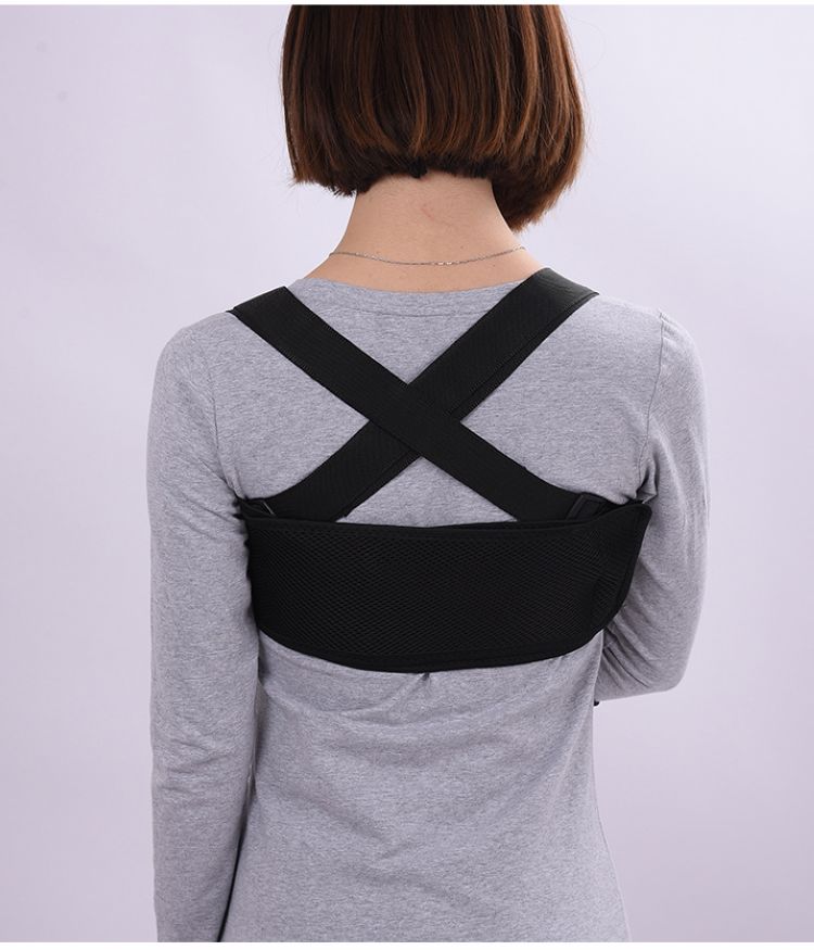 手臂吊带前臂吊带肘关节吊胳膊锁骨肩关节脱臼固定透气 肩颈腔托带 m