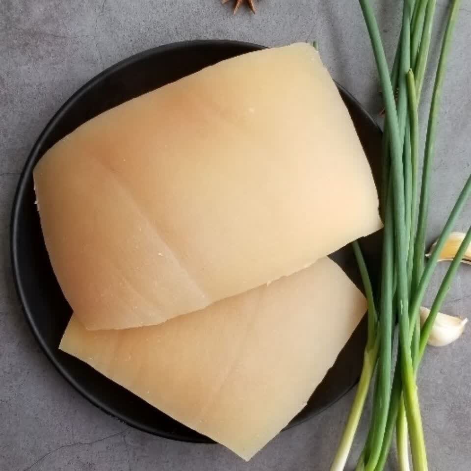 全熟牛皮 新鲜熟牛皮 牛肉炒牛皮凉拌牛皮 5斤装【土牛皮】【图片