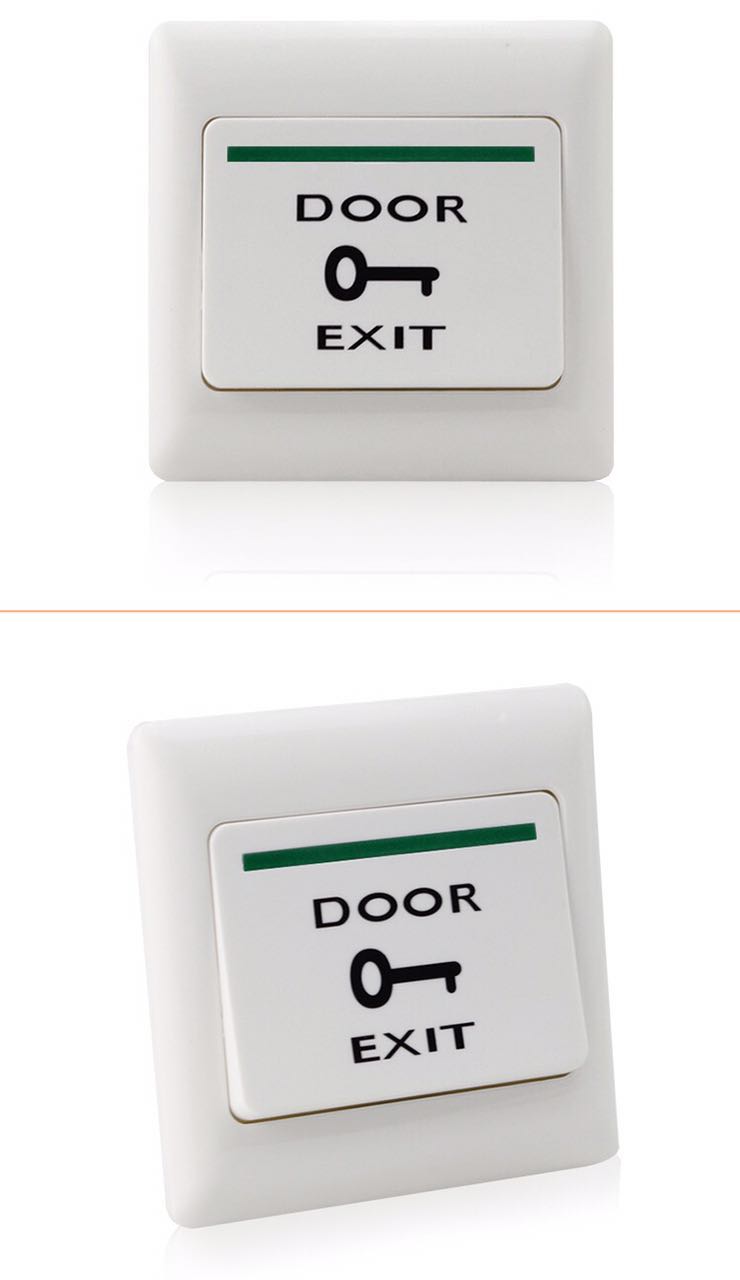 复位门禁开门按钮电子门门控常开开关门锁按键86型暗装自动按钮