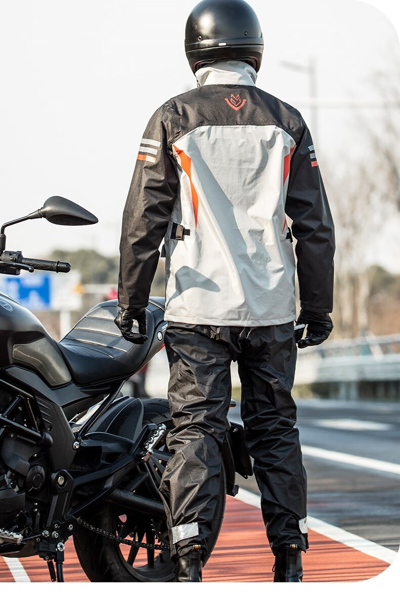 雨衣分体防暴雨防风加厚骑行服全身防水防雨摩托车骑行男雨披全身防雨