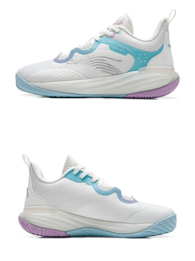 安踏水泥泡泡篮球鞋男2022冬季新款耐磨防滑抓地训练运动鞋包裹舒适