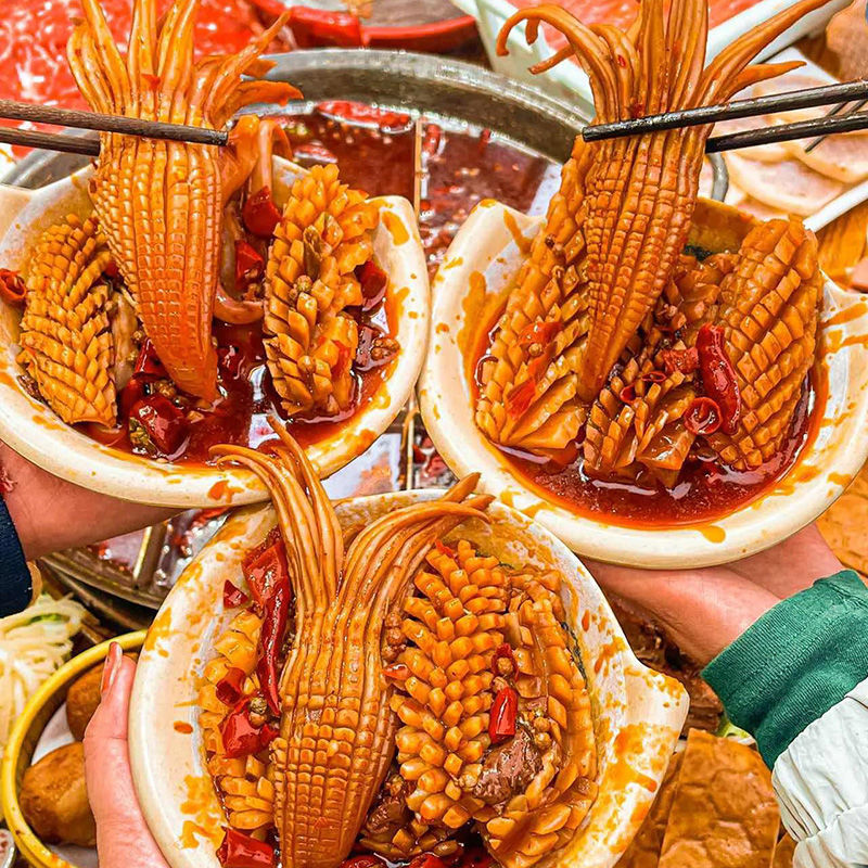 火箭鱿鱼花1斤鱿鱼须冷冻墨鱼花海鲜生鲜火锅食材批发冒菜 2斤鱿鱼花