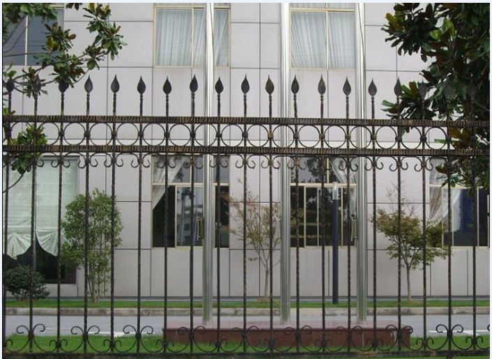 欧式铁艺护栏围栏家用户外隔离栏别墅庭院围墙小区学校庭院铁栅栏1