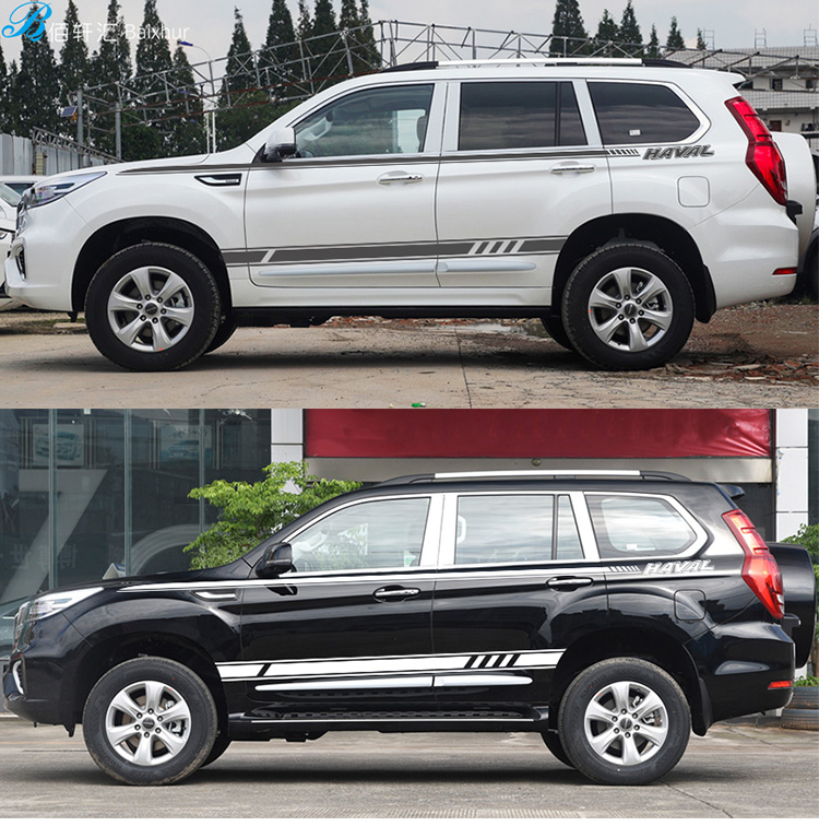 小城伊香 2022款哈弗h9车贴拉花个性创意贴纸适用长城改装车身腰线