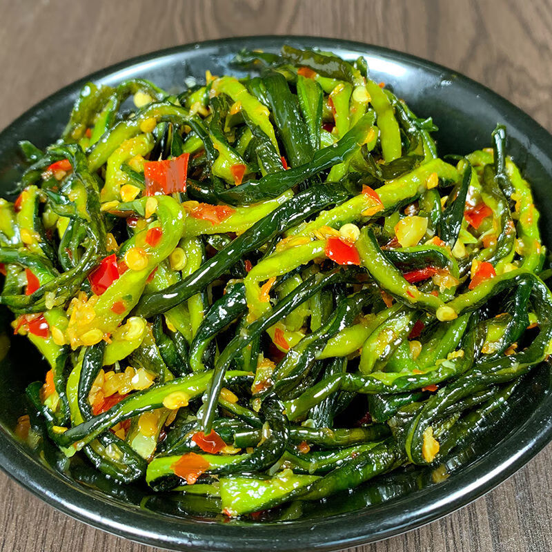 农家自制脆黄瓜皮新鲜腌黄瓜泡菜超脆嫩小吃零食下饭菜