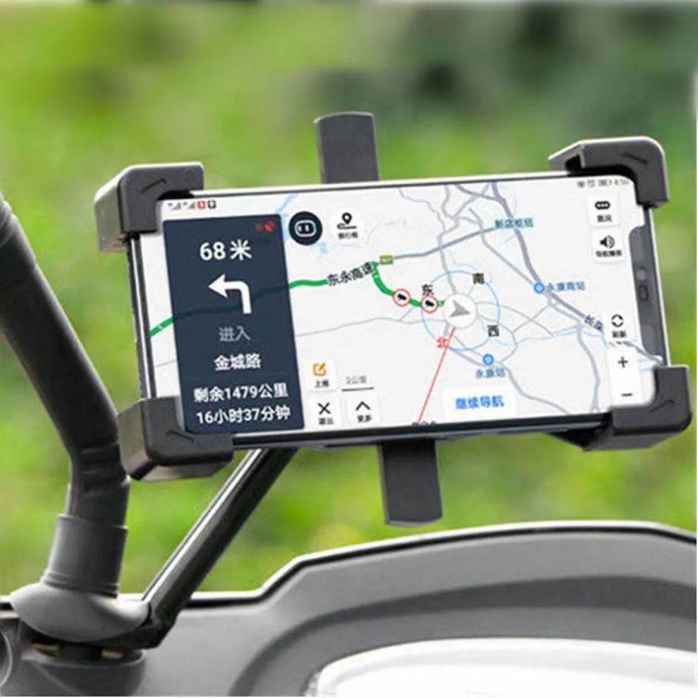 纳仕达外卖骑手电动车手机导航支架子摩托电瓶车载自行单车骑行防震