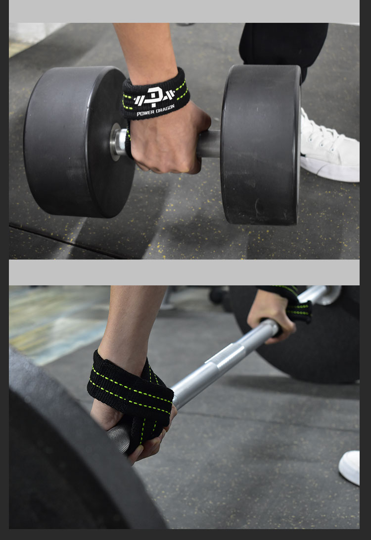 power dragon健身助力带pd力量举硬拉带男单杠引体向上握力带训练防滑