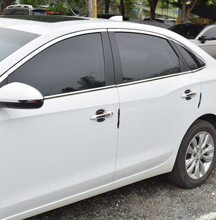 汽车车门防撞条门边防撞条透明后视镜防刮胶条改装外饰用品通用常规