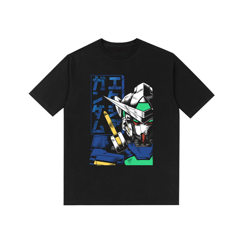 维肌泉机动战士高达gundam联名短袖t恤元祖高达40周年动漫周边半袖