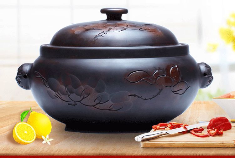 气锅砂锅云南汽锅云南建水紫陶汽锅鸡汽锅土陶汤锅鸡汽锅304底锅古铜