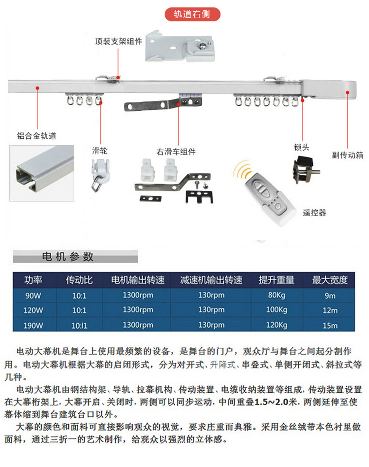 手拉幕布安装图解图片