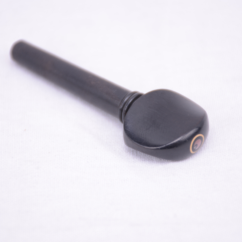 新型小提琴旋钮 小提琴纯乌木全套配件弦轴弦钮拉弦板腮托螺丝尾绳