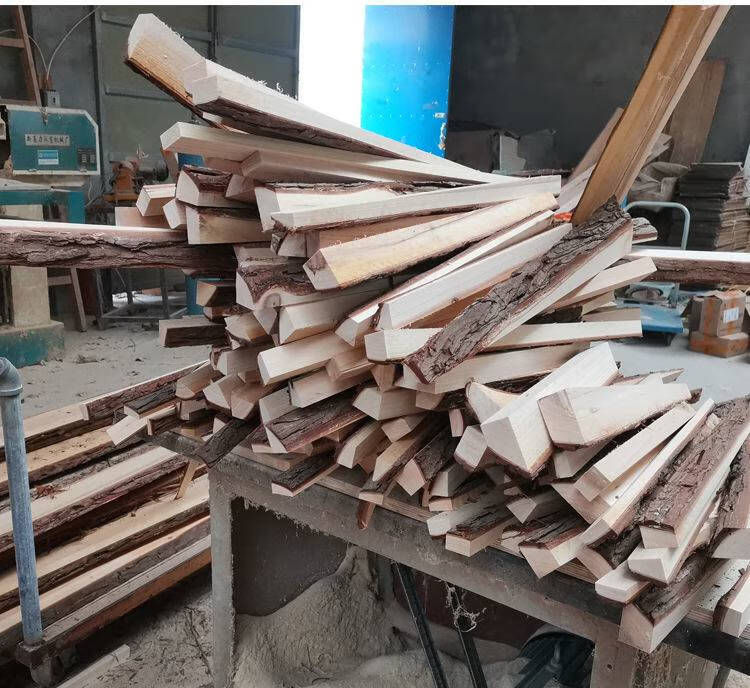 烧火的柴火 户外柴火烧烤篝火野炊灶壁炉取暖木材边角料下脚料专用