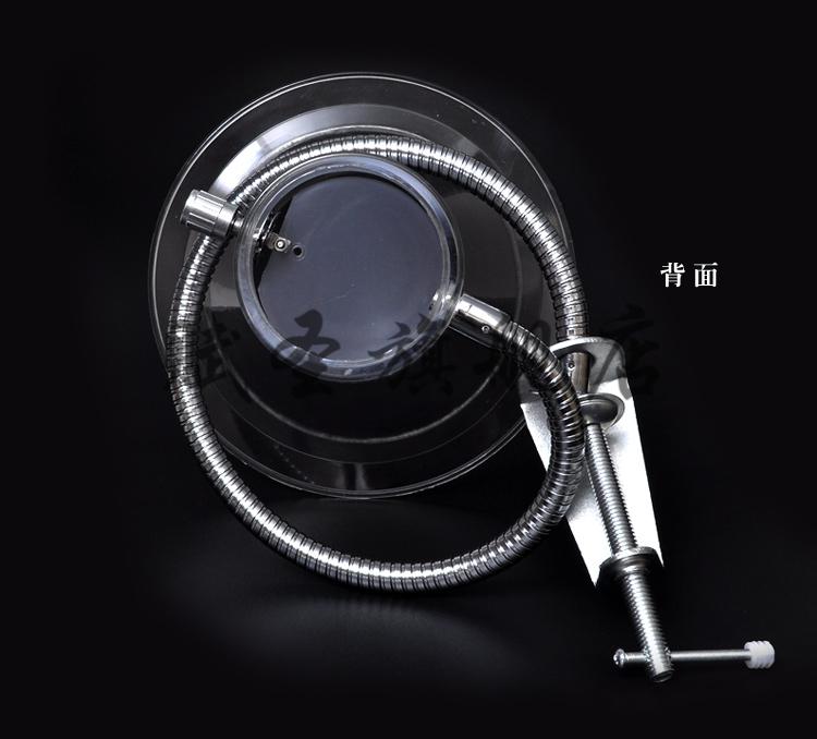 尔临(erlin) 加厚透明吸烟罩电子厂抽风吸烟罩喇叭口塑料小型焊锡抽烟