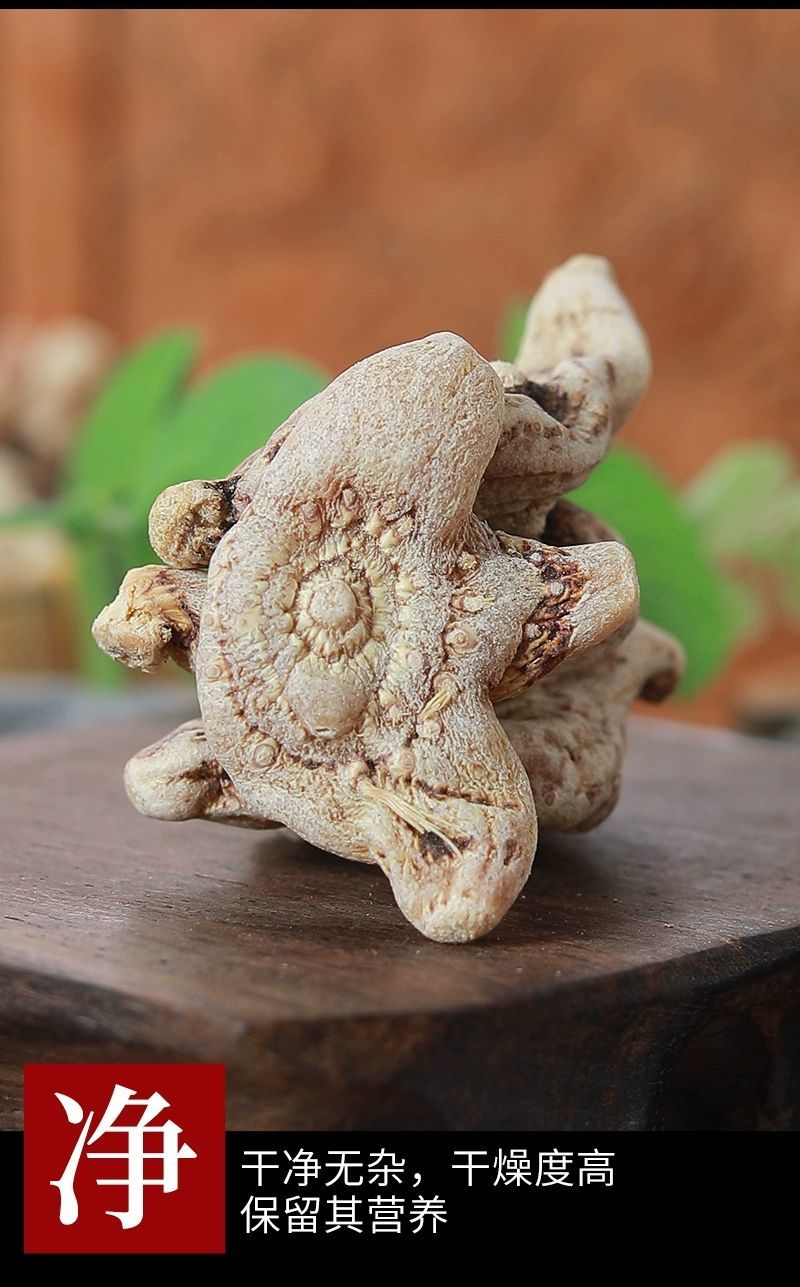 白芨仿旱白芨中药白芨片白芨粉贵州三叉白芨旱白及新货白芨整个100克