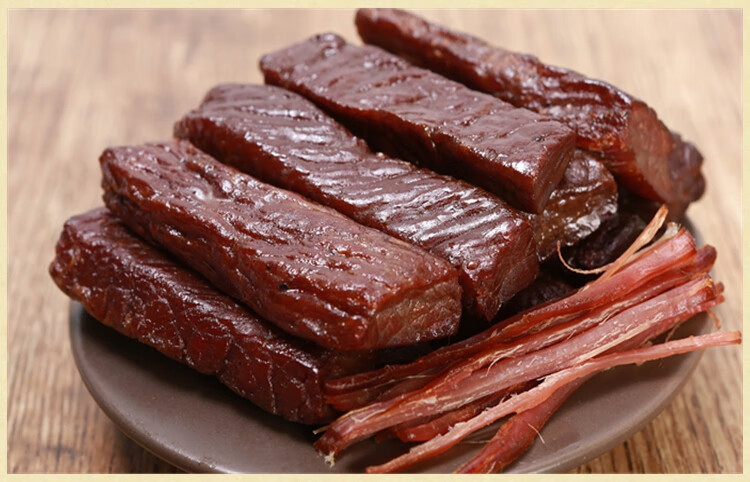 牛肉干通辽青沟香马背风干牛肉500克内蒙特产小吃风干休闲零食原味250