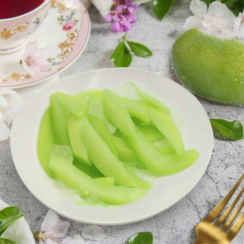 冰镇情人果德财情人果冷冻青芒果条冰冻芒果速冻水果无冷盘即食酒吧
