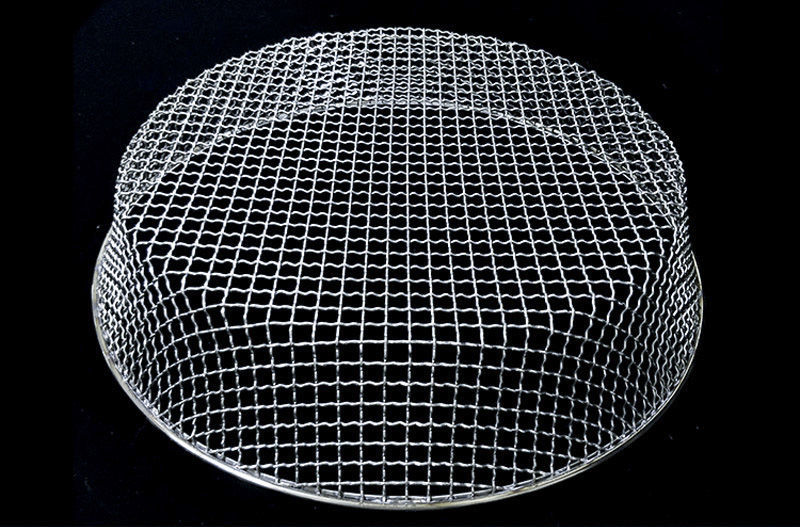 不锈钢筛子家用圆形钢铁丝筛网过滤网加粗加厚筛沙石筛板栗筛土网直径