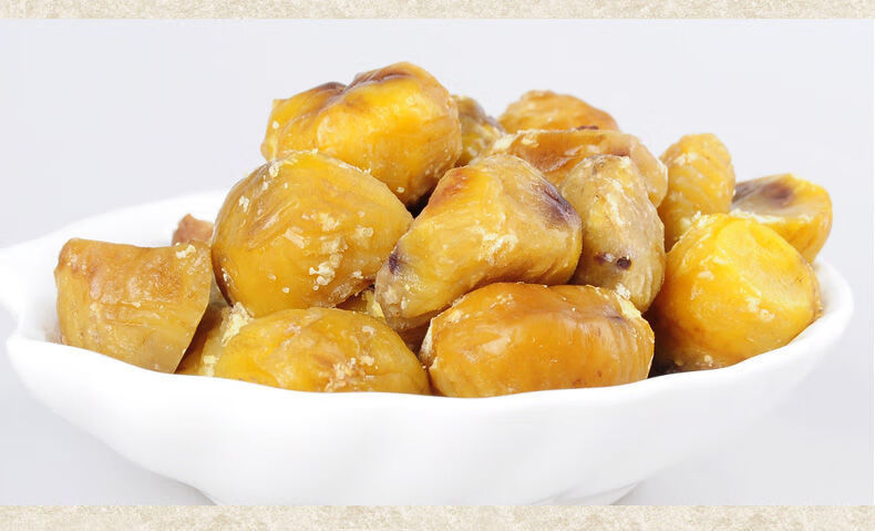 桂西北拉友甜栗板栗100g栗子仁甘栗仁即食坚果零食广西特产桂西北甜栗