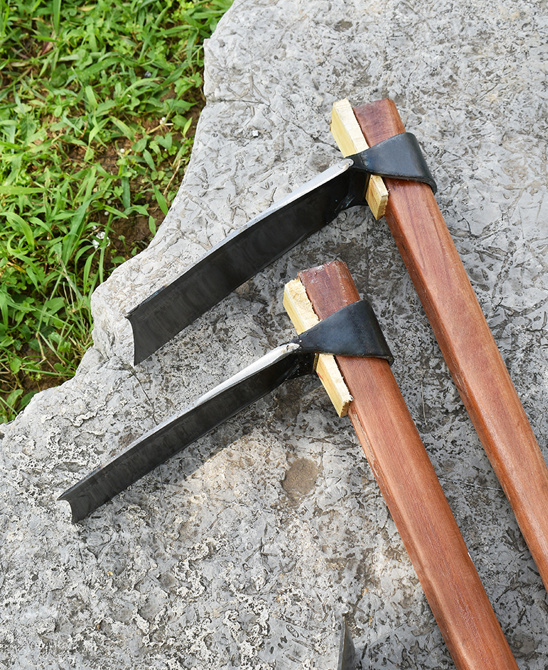 挖地多功能农用锄头工具大全除草老式撅头挖笋神器专用锄 大条锄头