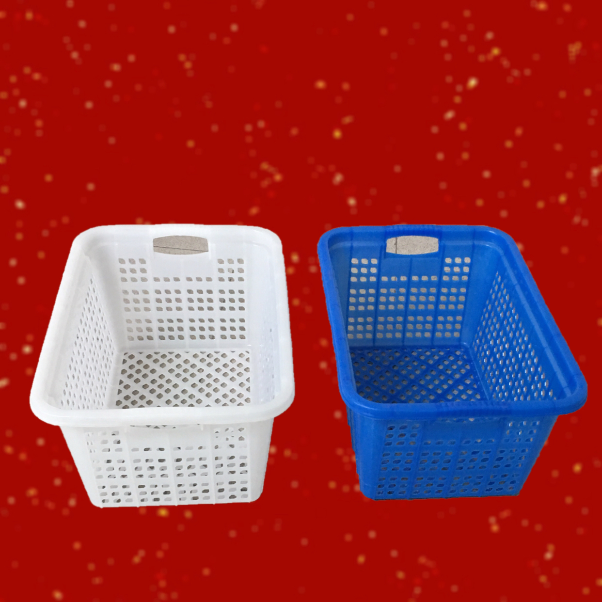 【网红推荐】特大号塑料深筐周转筐厨房篓子蔬菜食品篮快递运输装衣服