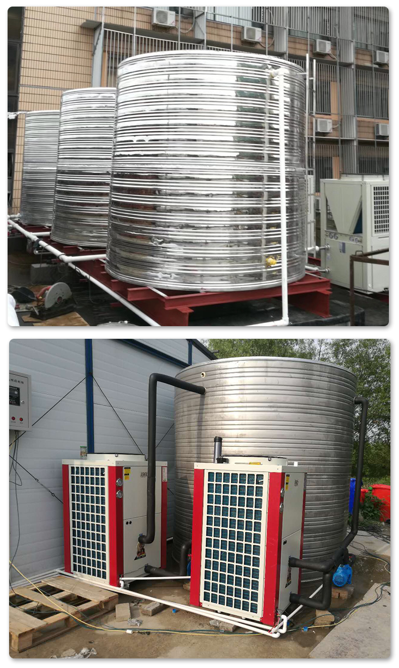 304不锈钢水塔水罐家用保温储水箱圆形长方形消防水箱蓄水罐单层方形