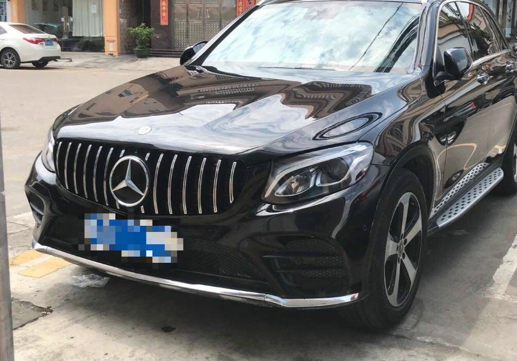 c200l glc260l e300l改装满天星amg 奔驰c级15-18款满天星中网【图片