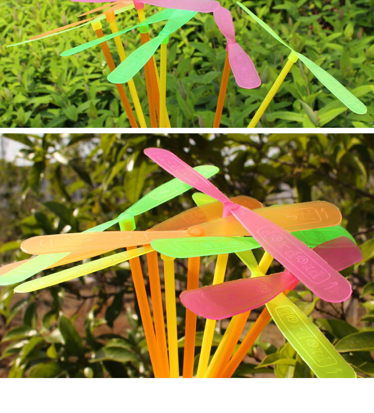 宝宝儿童竹蜻蜓飞天仙子传统怀旧玩具幼儿园儿童学生小礼品奖品5个